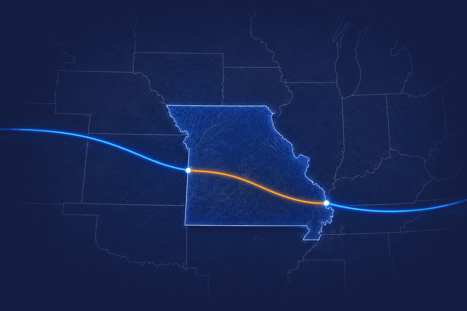 Missouri aircraft flight path data